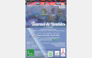 Tournoi de Doubles  Dimanche 26 mai 2024