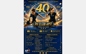 AP17 Fête ses 40 ans !
