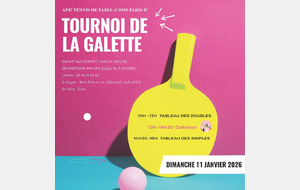 Tournoi de la Galette