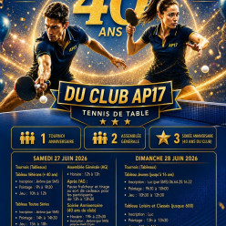 AP17 Fête ses 40 ans !